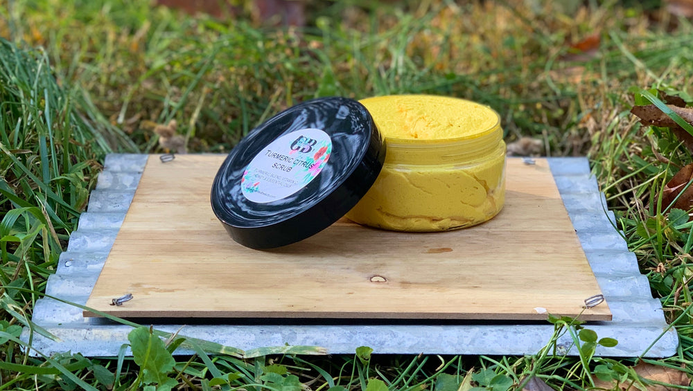 Turmeric Citrus Brightening Scrub 4oz