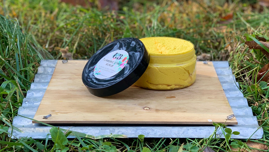 Turmeric Citrus Brightening Scrub 4oz